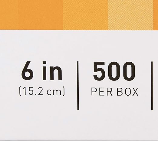 McKesson Tongue Depressors [500 Count] Adult Size, Non-Sterile, Wood, Unflavored, Splinter-Free, 6 in – Use for Medical, Arts, Crafts, Spa