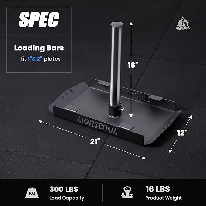 LIONSCOOL Weight Training Sled with Pro Pulling Belt or Vest Set, Sled Push with Adjustable Handle, Power Sled Workout Sled for Drag Speed Training Improvement and Strength-StrideForce Fitness