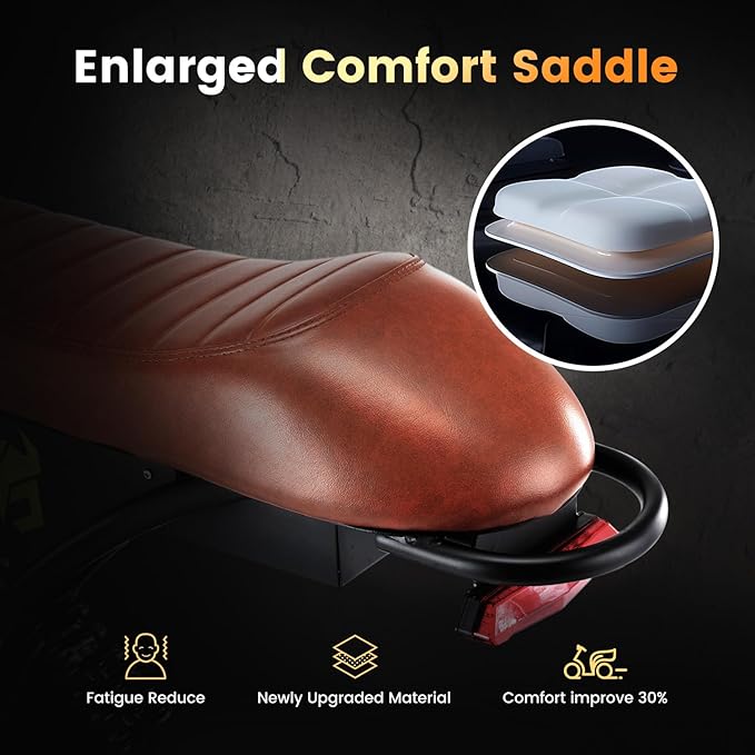 Electric Bike for Adults,Peak 1000W/1500W Motor,20/28MPH 55-150Mile ebikes for Adults with 10.4AH/13AH/26AH Battery,20" Fat Tire Electric Dirt Bike Commuting Off Road Ebike, UL2849-StrideForce Fitness