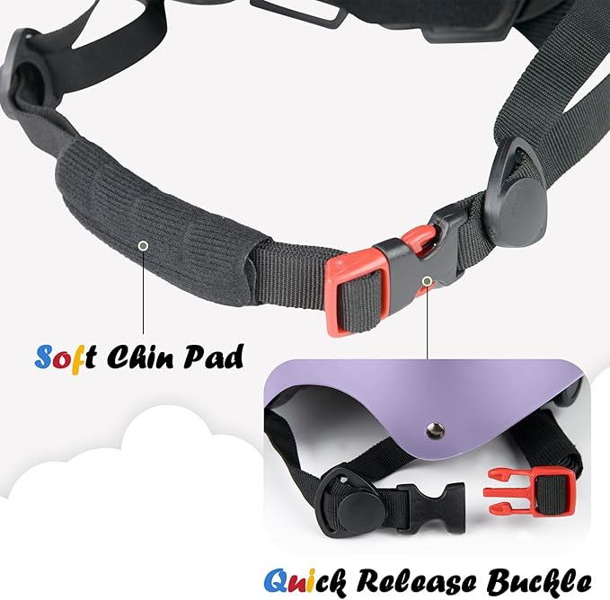 Kids Bike Helmet, Adjustable and Multi-Sport, from Toddler to Youth, 3 Sizes-StrideForce Fitness