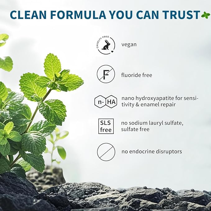 7.5% Hydroxyapatite Toothpaste, 7.5% Hydroxyapatite Toothpaste for Advanced Enamel Protection, Appropriate for Sensitive Teeth, Gentle and Effective Formula, Fresh Mint (1)