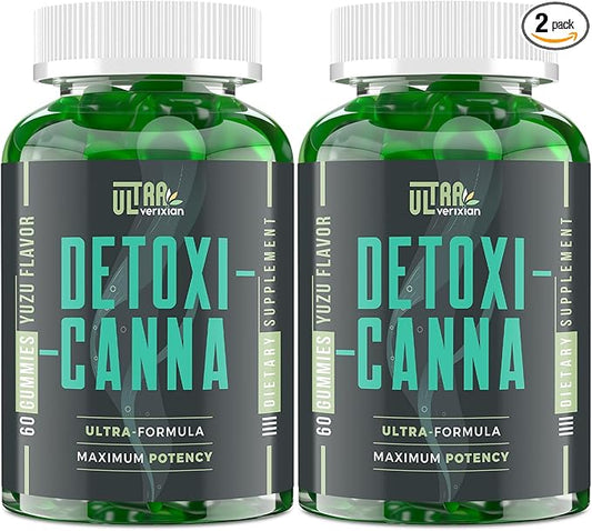 Detox Cleanse Gummies - Liver, Gut, Kidney Cleanse Detox & Repair, Rapid & Effective Full Body Cleanse Best for Women and Men with Milk Thistle - Natural Plant-Based Detox Supplement, 120 Gummies-StrideForce Fitness