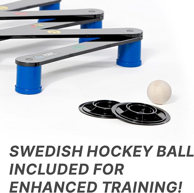 Hockey Revolution Lightweight Stickhandling Training Aid, Equipment for Puck Control, Reaction Time and Coordination-StrideForce Fitness