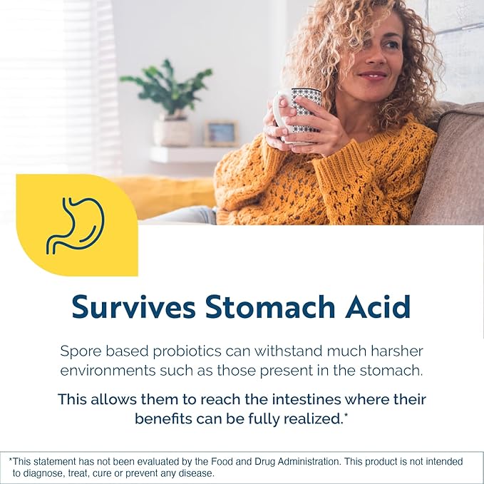 Researched Nutritionals Gut Health Supplements with Prebiotics & Probiotics for Women & Men - CoreBiotic - 3 Spore Based Probiotic Strains + Organic Prebiotic Fiber - Shelf-Stable (60 Capsules)-StrideForce Fitness