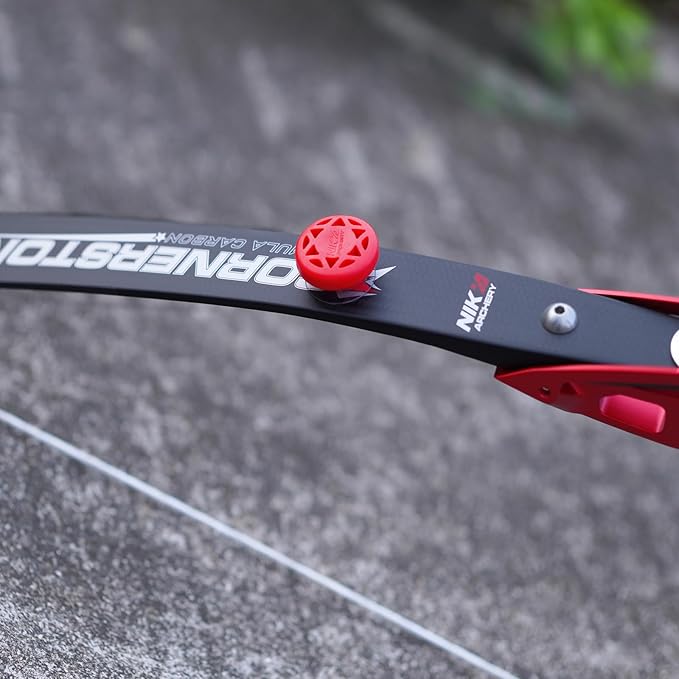 Archery Bow Stabilizer Solid Rubbe Limbs Vibration Damper for Youth Compound Bows, 2-Pack-StrideForce Fitness