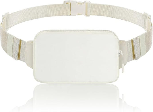 MoKo Fanny Packs for Women Men, Fashion Running Waist Packs, Crossbody Mini Bag Fanny Pack Belt Bag with Adjustable Strap for Running Outdoors Workout Travel Hiking Cycling-StrideForce Fitness