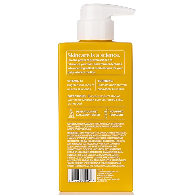 Medix 5.5 Anti Aging Skin Care 3PC Set | Vitamin C Body Cream + Exfoliating AHA Glycolic Acid Foaming Face & Body Wash + Vitamin F Booster Serum, Wash + Treat + Hydrate Skincare Set-StrideForce Fitness