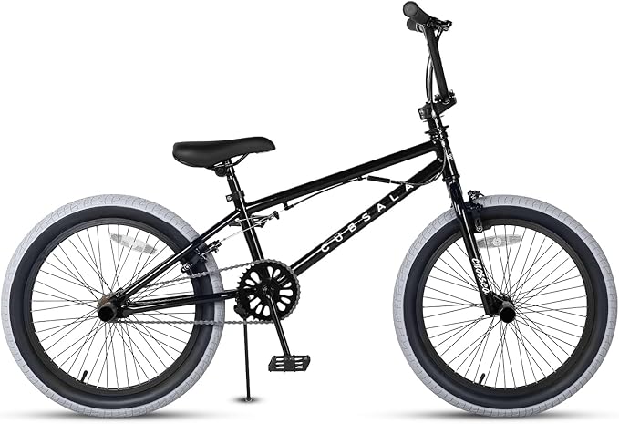 Freestyle BMX Bike, 18 20 Inch Kids Bicycle for 5-13 Years Old Kids and Beginner Level Rider, Multiple Colors-StrideForce Fitness