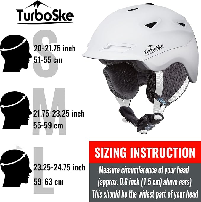 Ski and Snowboard Helmet - Active Ventilation, Audio Compatible Snow Sports Luxury Helmet With ASTM Standard Safety for Men, Women and Youth-StrideForce Fitness