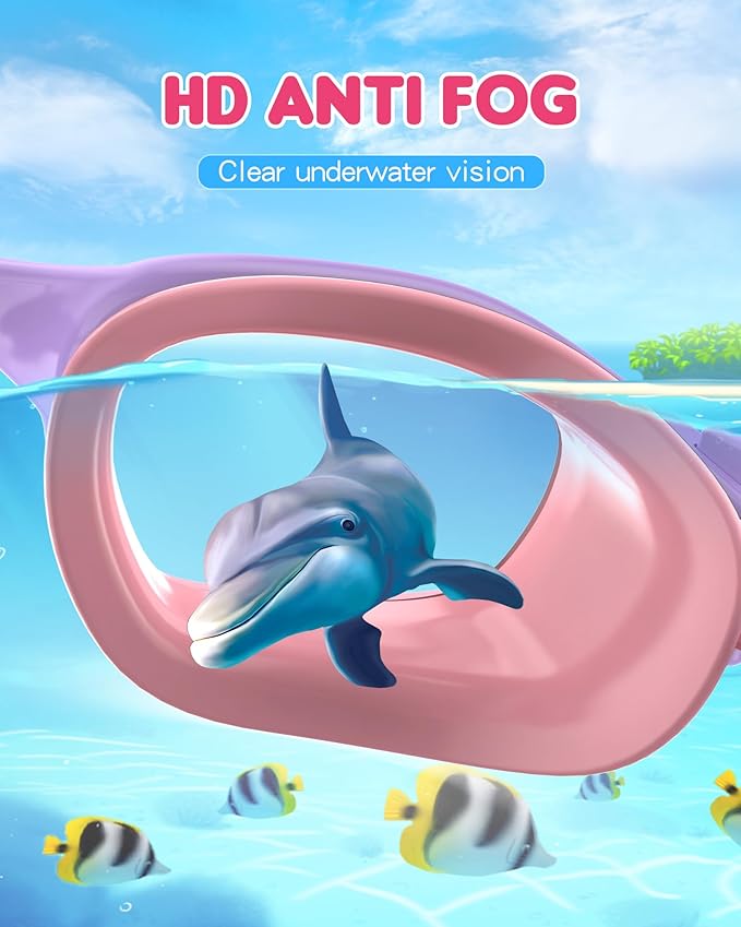 Kids Swim Goggles,Swimming Goggles for Kids 6-14, Anti-Fog UV Protection Pool Glasses for Boys Girls-StrideForce Fitness