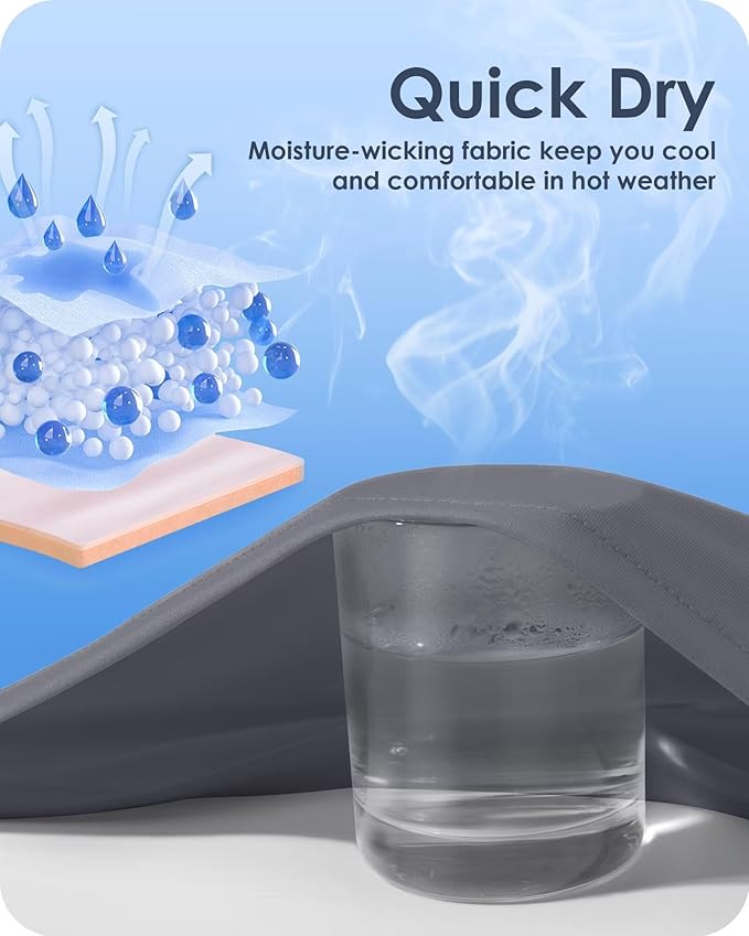 Boladeci Men's Swim Shirt Short Sleeve UPF 50+ Sun Protection SPF UV Moisture Wicking Lightweight Quick Dry Rash Guard-StrideForce Fitness