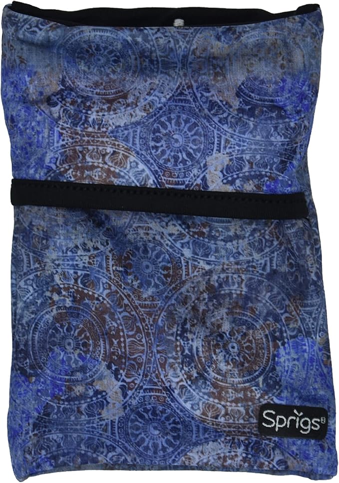 Sprigs Banjees 2 Pocket Wrist Wallet/Wrist Band/Wrist Pocket for Travel, Walking, & Running. Wallet Pouch That Holds Cash, Card, ID's, and More-StrideForce Fitness