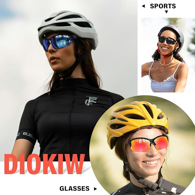 Sports Polarized Sunglasses for Men Cycling Running Fishing UV Protection Sun Glasses Lightweight Half Frame Goggles-StrideForce Fitness