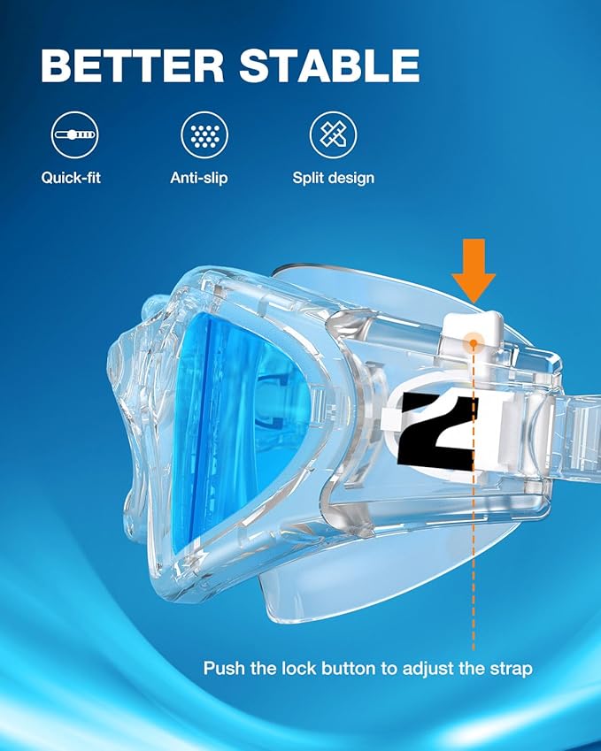 ZIONOR Swim Goggles, G1 SE Swimming Goggles Anti-fog for Adult Men Women-StrideForce Fitness