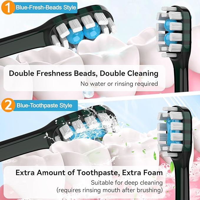 40Pack Disposable Toothbrushes with Toothpaste All-in-One Oral Care Prepasted Individually Wrapped 5-in-1 Mini Toothbrush with Toothpick, Flosser, Tongue Cleaner, Perfect for Travel & On-The-Go