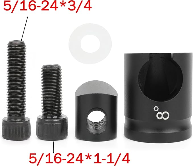 Bow Stabilizer Quick Disconnect, 0/5/8/10 Degree Quick Disconnect-StrideForce Fitness