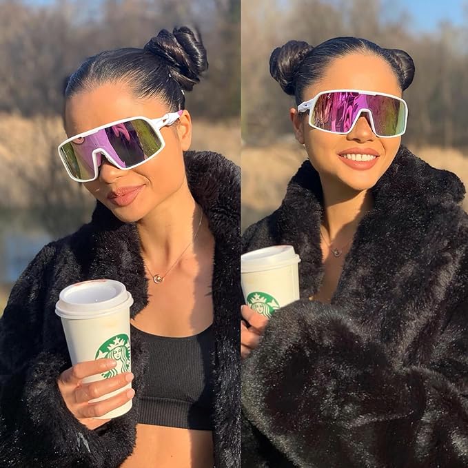 Polarized Sports Sunglasses for Men and Women Cycling Glasses UV Protection Goggles for Mountain Bike Running Fishing-StrideForce Fitness