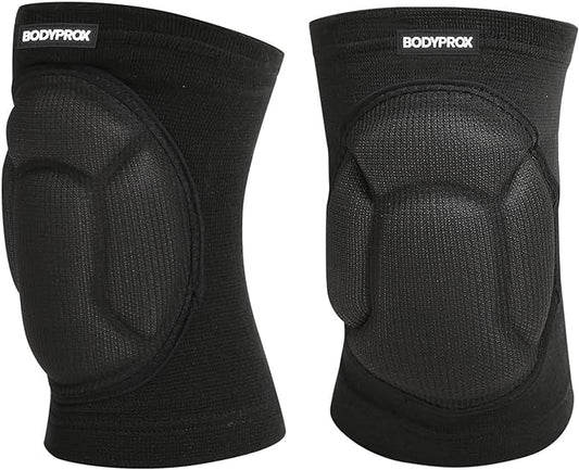 Bodyprox Protective Knee Pads, Thick Sponge Anti-slip, Collision Avoidance Knee Sleeve-StrideForce Fitness