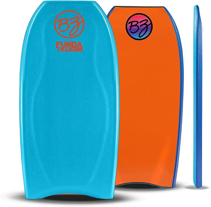 BZ Bodyboards - Fundamental Bodyboard - Advanced Riders - Zero-G Polypro Core - Surlyn Slick - 8LB H-Cell Deck - Crescent Tail - Advanced Riders, Superior Performance-StrideForce Fitness