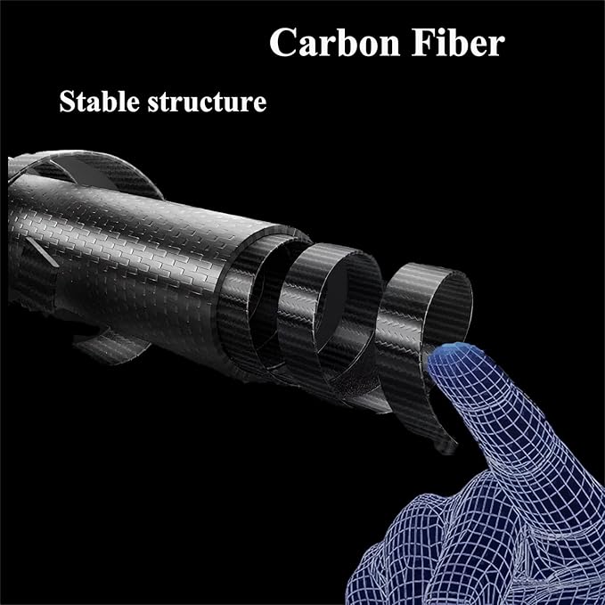 29.13" /Radial Wavy 3/8-10 3/8-11 3/8-14 Uni-Loc 5/16-18 Carbon Pool Cue Single Shaft, Low Deflection Technology, Ultra-Smooth, pro Taper, Easy to Control-StrideForce Fitness