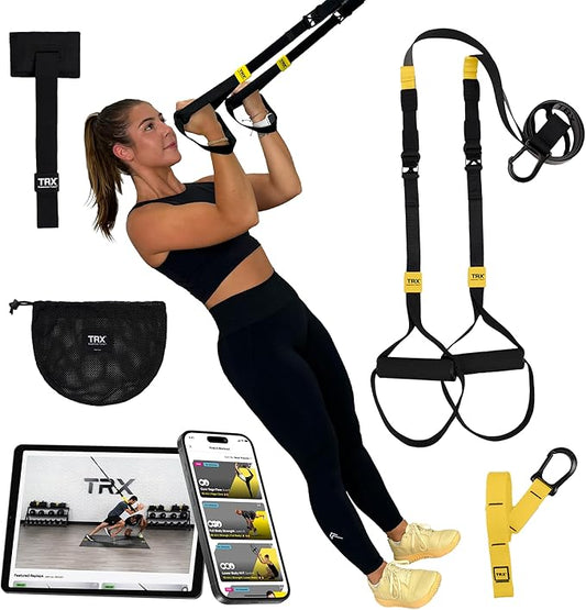 TRX GO Suspension Trainer, At Home, Portable Gym Workout, For Strength Training, Full Body Exercise Equipment-StrideForce Fitness