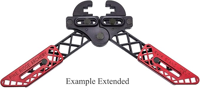 Pine Ridge Archery Kwik Stand Bow Support, Fit on Most Bow Limbs, Perfect for Ground or Box Blind Hunting-StrideForce Fitness