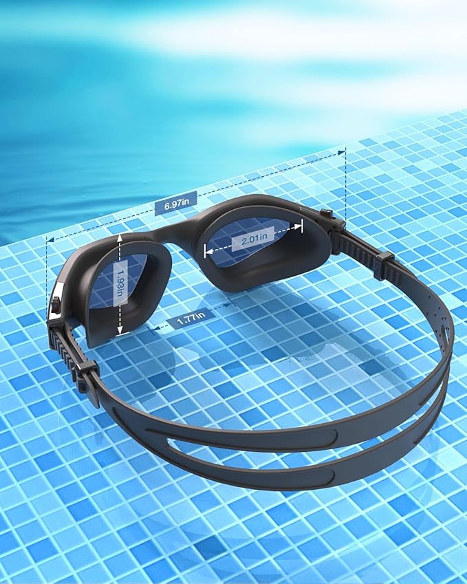 ZIONOR Swim Goggles, G1 SE Swimming Goggles Anti-fog for Adult Men Women-StrideForce Fitness