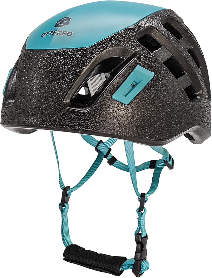 Rock Climbing Helmet for Adult, Lightweight Adjustable Helmet for Rock Tree Climbing Work at Height-StrideForce Fitness