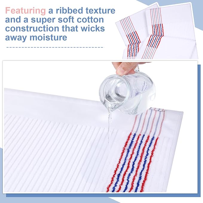 Mixweer Caddy Golf Towel 22" x 42" Large Caddy Towel Camping Sport Towels Cotton Soft Towels for Man Golf Lovers-StrideForce Fitness