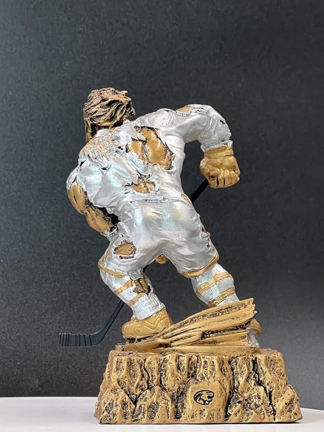 Monster Hockey Trophy - 6.50 inch Action Hockey Trophy with Custom Plate-StrideForce Fitness