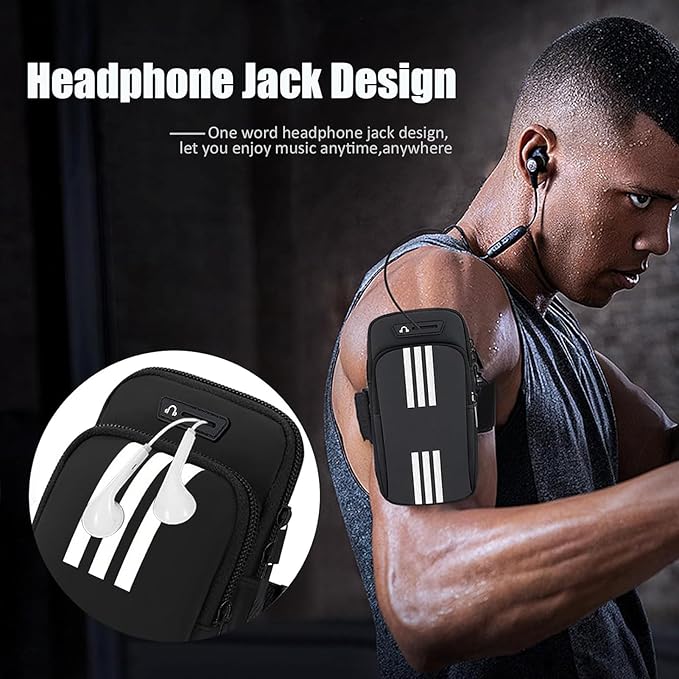 Running Armband, Cell Phone Purse Small Crossbody Bags for Women Men Kids Pouch for iPhone 15/14/13 pro/Plus/xs/xr/xs max, Galaxy S22 Ultra and More-StrideForce Fitness