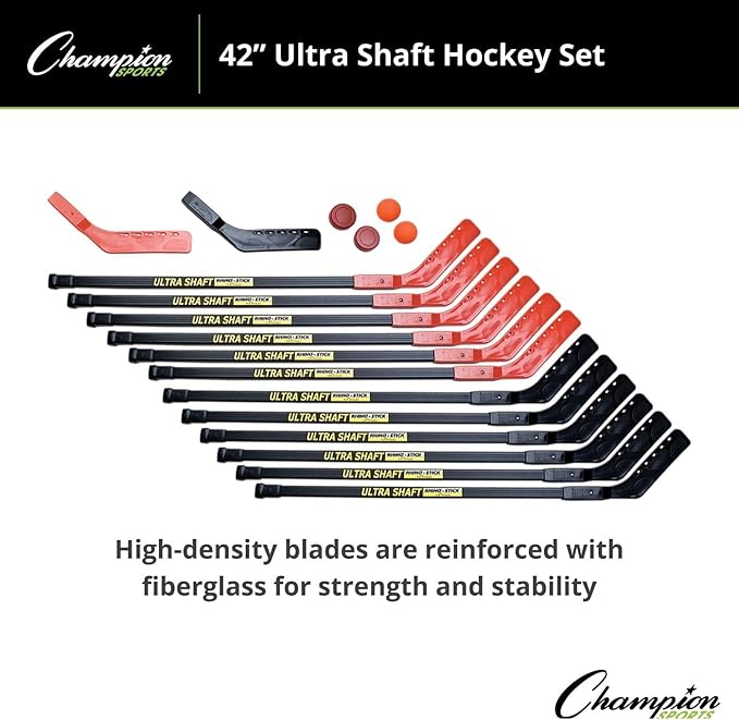 Champion Sports Ultra Shaft Hockey Set-StrideForce Fitness