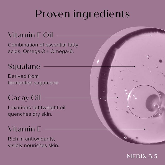 MEDIX Anti Aging Skin Care 3PC Set | Retinol Body Cream + Exfoliating AHA Glycolic Acid Foaming Face & Body Wash + Vitamin F Booster Serum, Wash + Treat + Hydrate Skincare Set-StrideForce Fitness