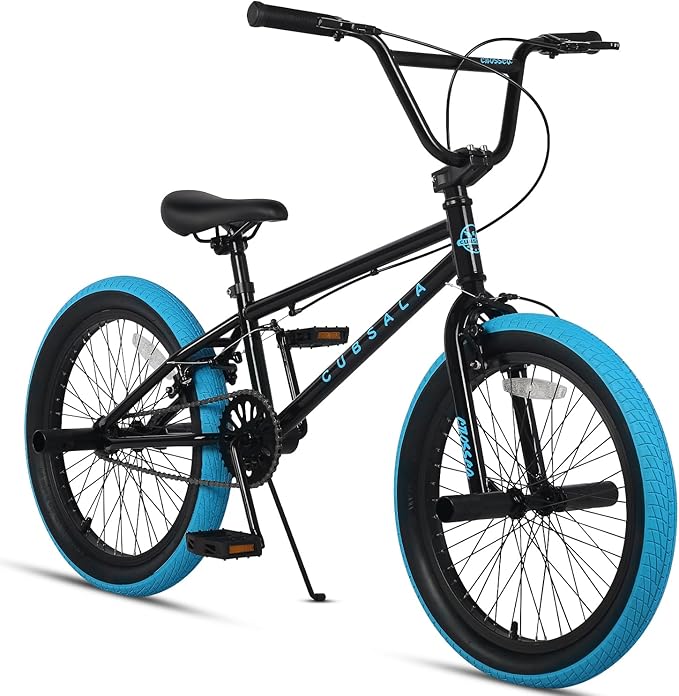 Freestyle BMX Bike, 18 20 Inch Kids Bicycle for 5-13 Years Old Kids and Beginner Level Rider, Multiple Colors-StrideForce Fitness