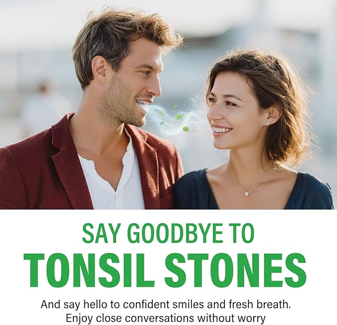 Tonsil Stone Remover Mouthwash - Alcohol-Free Oral Rinse to Soothe Tonsils and Combat Bad Breath, 4 Fl Oz