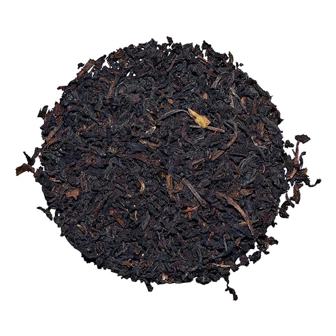 Loose Organic Ceylon Tea pouches - 4oz | Sri Lankan Pekoe Grade Black Tea | Delicate Floral Notes | Loose Leaf Pouch for Brewing | Naturally Bright Cup | Great for Afternoon Serving-StrideForce Fitness