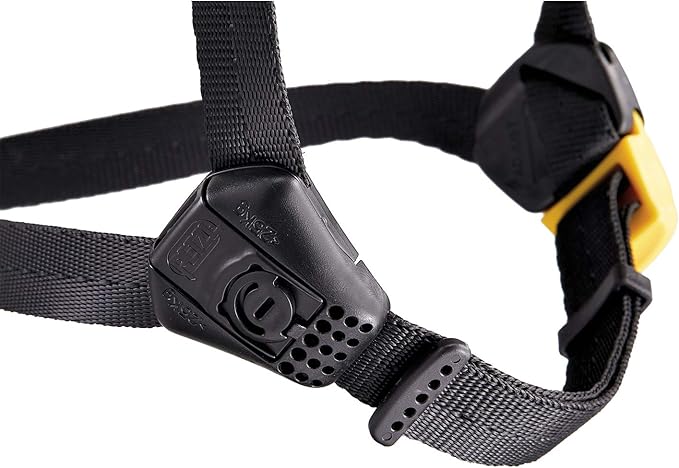 Petzl Strato Vent Rope Access Rescue Black Helmet ANSI Z89.1 OSHA-StrideForce Fitness