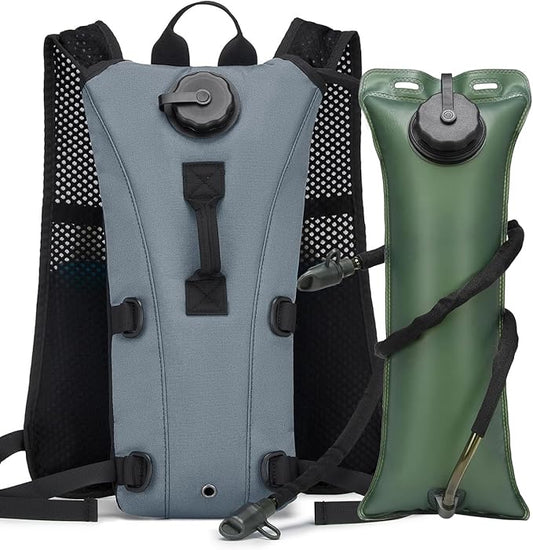 ATBP Running Hydration Vest Pack Tactical 3L Water Bladder Backpack Bag for Cycling Marathon Hiking Daypack Men & Women-StrideForce Fitness