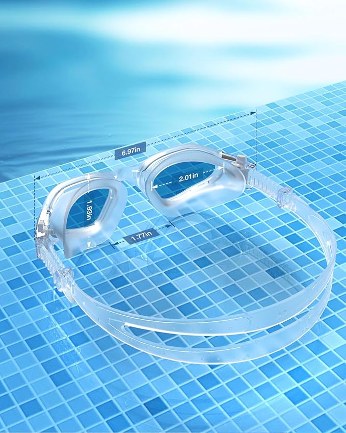 ZIONOR Swim Goggles, G1 SE Swimming Goggles Anti-fog for Adult Men Women-StrideForce Fitness