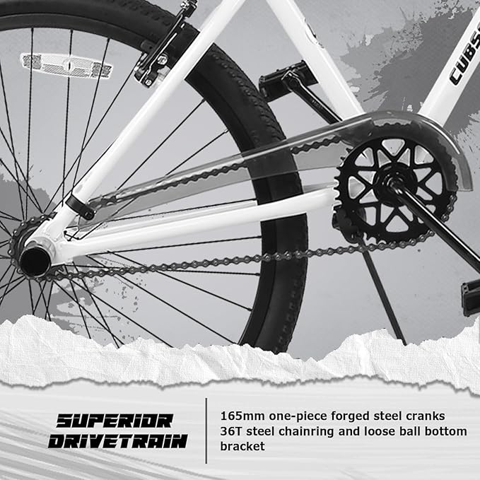 20 24 26 Inch BMX Race Bike Trident Bicycles Beginner-Level to Advanced Riders with 2 Pegs, Multiple Colors-StrideForce Fitness