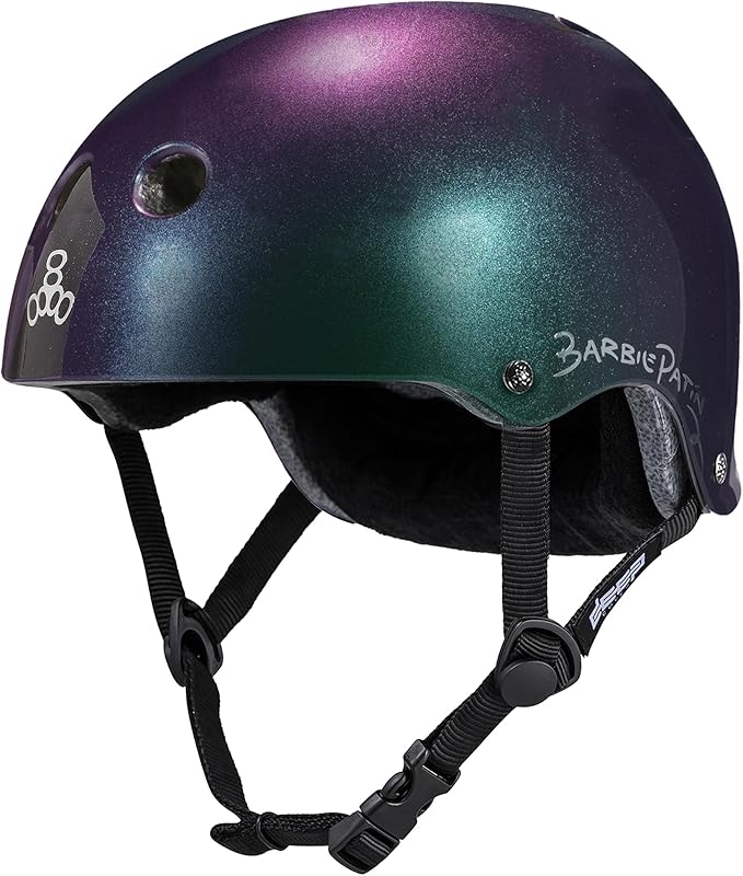 Triple Eight Deep Cover Helmet - Ideal for Skateboarding, Bicycling, BMX, and Roller Skating-StrideForce Fitness