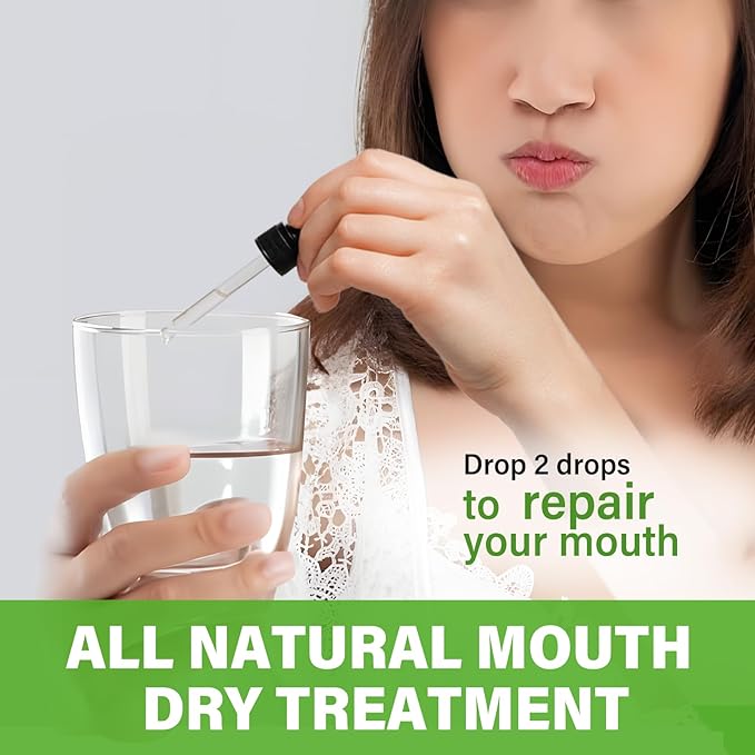 Gum Restore Drops, Gum Repair for Receding Gums & Stain Removal, Bad Breath Treatment for Adults(Green)