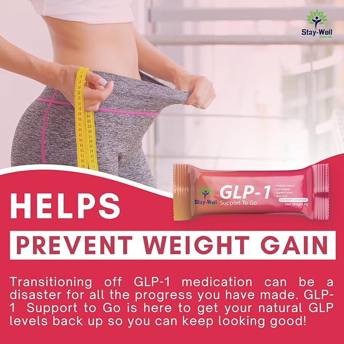 GLP-1 Supplement | Natural GLP-1 Production | GLP 1 Booster Drink Mix to Control Appetite and Cravings | Great Tasting Metabolic Support - Yerba Mate, Garcinia Cambogia, Berberine [Raspberry Lemonade]-StrideForce Fitness