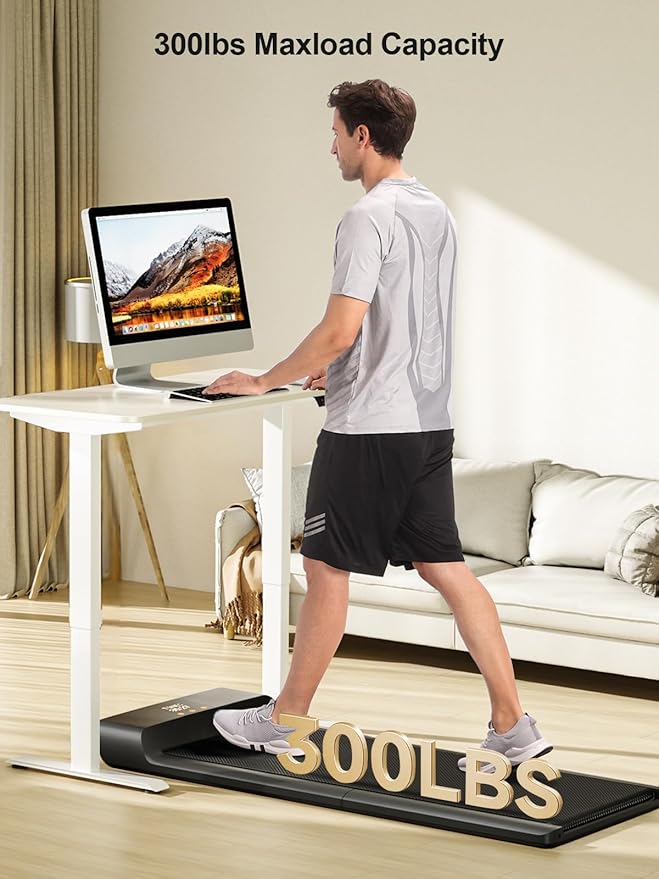 WALKINGPAD Foldable Walking Pad Treadmill for Home Office, Under Desk Treadmill with Adaptive Speed Control, Compact Design for Small Spaces, No Assembly Needed-StrideForce Fitness