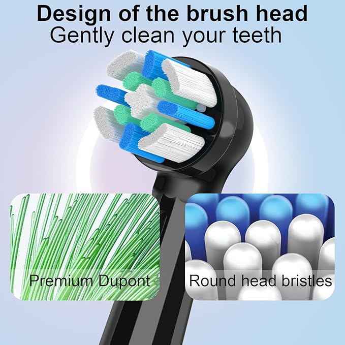 iO Replacement Heads Compatible with Oral b iO 2/3/4/5/6/7/8/9/10 Series Electric Toothbrush,Gum Care Toothbrush Head Compatible with Oral b iO Replacement Heads,