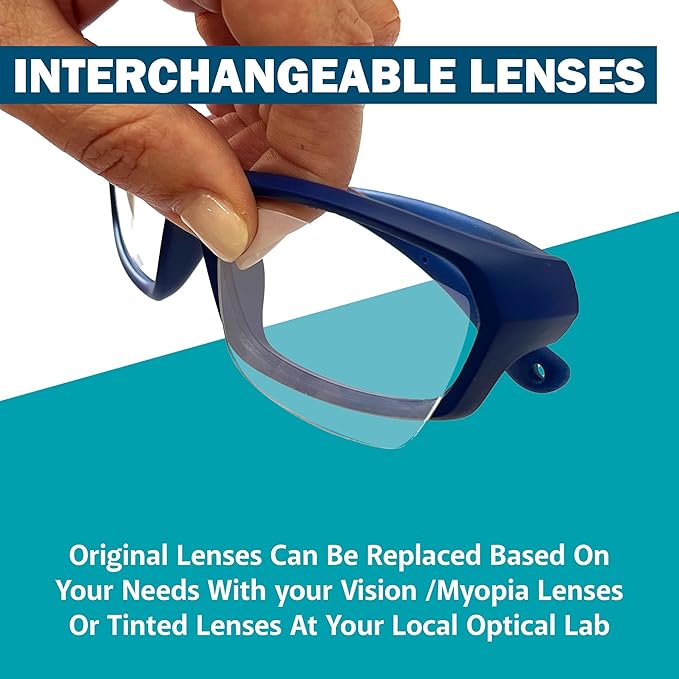 BLUE CUT Sports Protection Goggles, Photochromic Lenses Safety Glasses for Basketball, Pickleball and Outdoor Sports-StrideForce Fitness