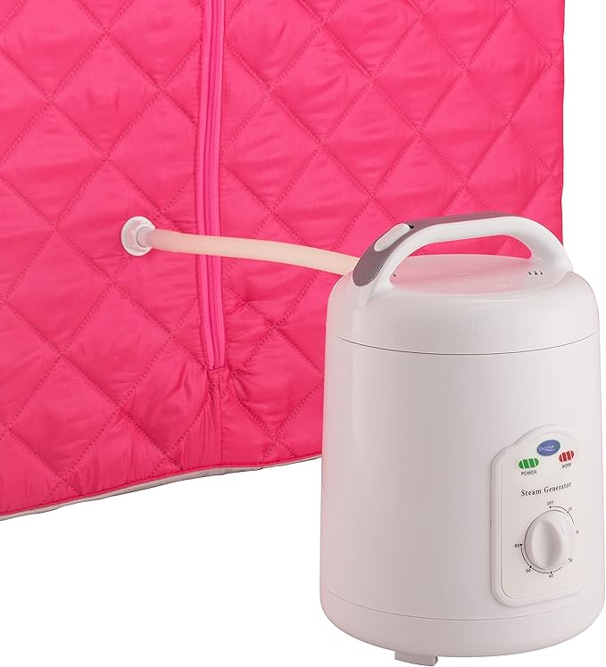 Durasage Portable Steam Sauna for Home Use – Foldable Full Body Personal Spa Tent with 800W Steam Generator, 60-Min Timer, Chair Included, Lightweight Design-StrideForce Fitness