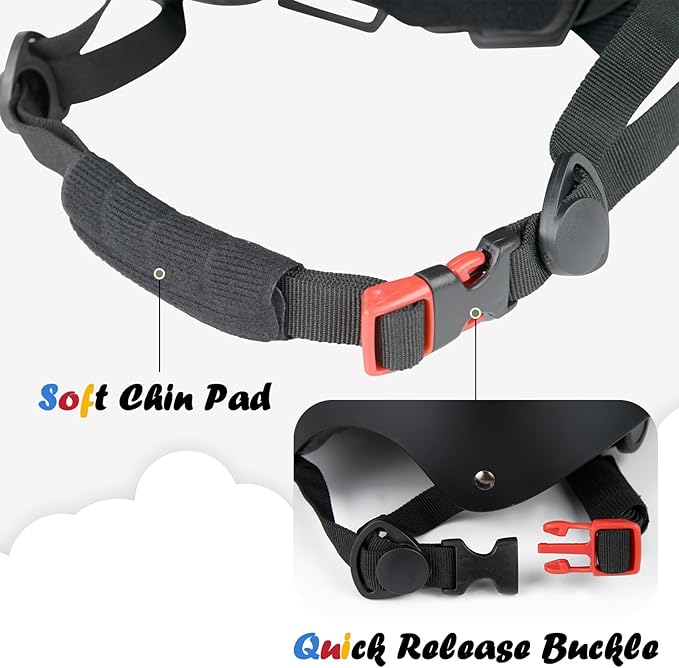 Kids Bike Helmet, Adjustable and Multi-Sport, from Toddler to Youth, 3 Sizes-StrideForce Fitness