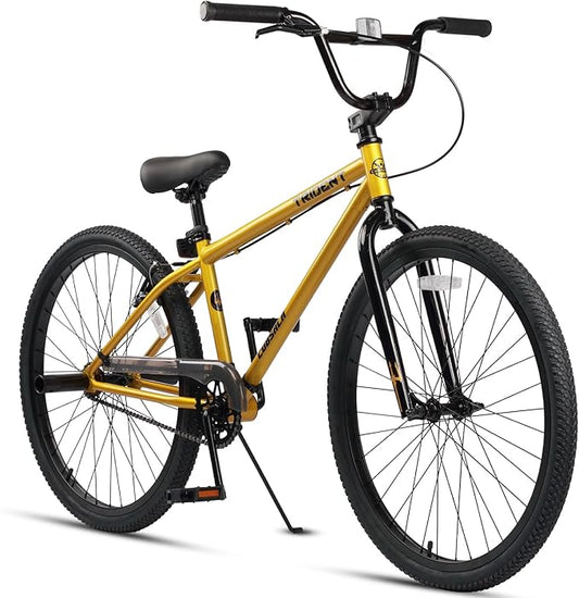 20 24 26 Inch BMX Race Bike Trident Bicycles Beginner-Level to Advanced Riders with 2 Pegs, Multiple Colors-StrideForce Fitness