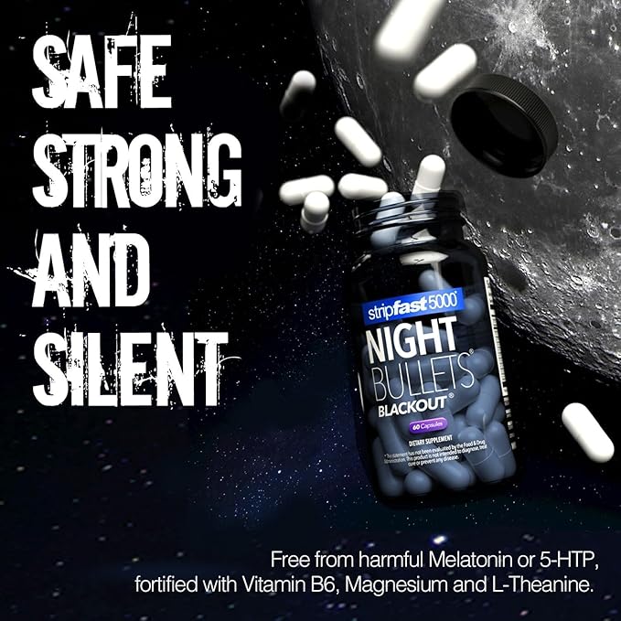 stripfast5000 Night Bullet Capsules for Women and Men - 60 Count-StrideForce Fitness
